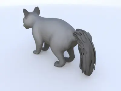 Zorilla 3D model