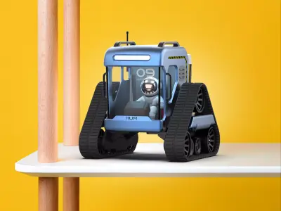 Humidifier Crawler 3D print model