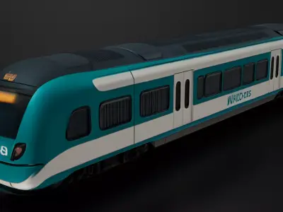 Siemens Mireo Regional Train 3D print model