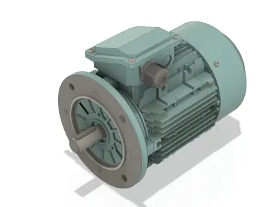 3 Phase AC induction motors - Frame size 90L 3D model