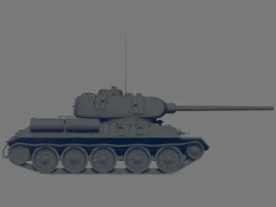 T 34 85 3D model