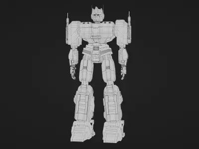 optimus prime transformers one Free 3D model