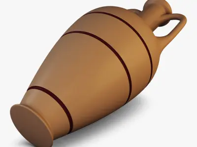 Antique Amphora v 1 3D model