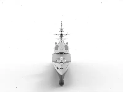 Hobart Class destroyer 3D model