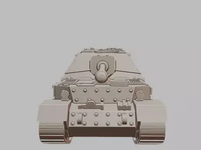 Ferdinand Heavy Tank Destroyer 3D Printable Model 3D print model