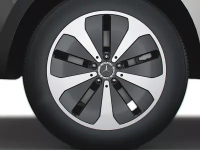 Mercedes Benz EQV Cargo Van 2021 wheel 3D model