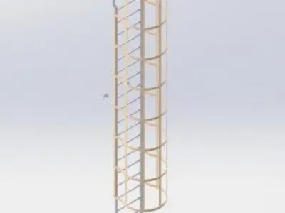 sailor ladder 3D model