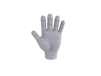 Hand 001 3D model purchase