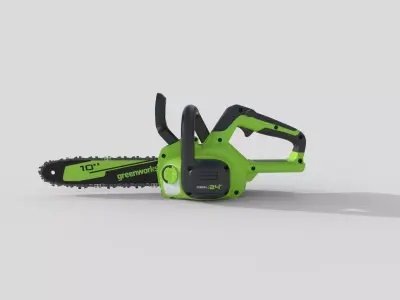 Machinery Low-poly 3D model