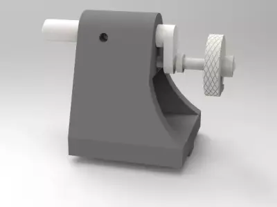 Milling Machine Tail Stock Free 3D model