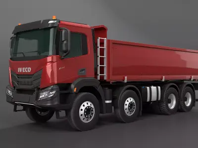 Iveco Stralis X-Way Tipper 3D model