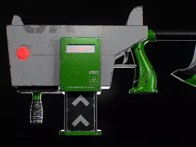 Weapons pack Free low-poly 3D model