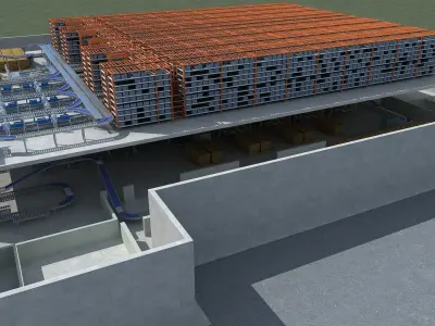  Warehouse 2 3D model