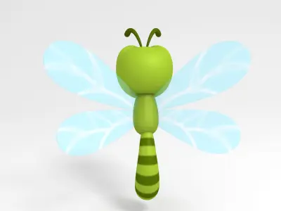 Dragonfly 3D model
