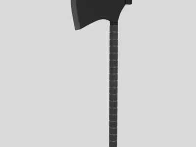 Hicking Axe 3D model