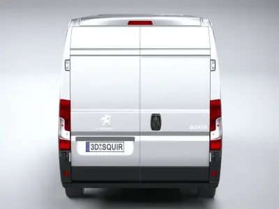 Peugeot Boxer 2020 3D model