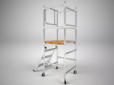 Scaffold tower 14 3D model