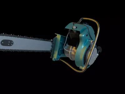 Chainsaw 3D Model 3D model