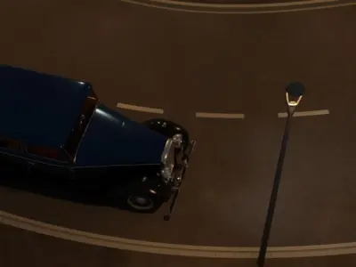 falkoner car Free low-poly 3D model
