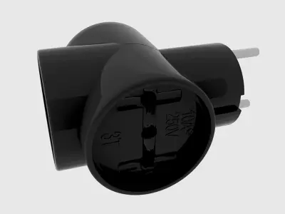 Splitter triple 3D model