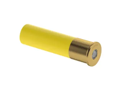  Bullet 28 GAUGE Low-poly 3D model