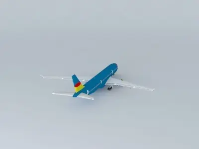 Airbus A330-300 Royal Airways Free 3D model