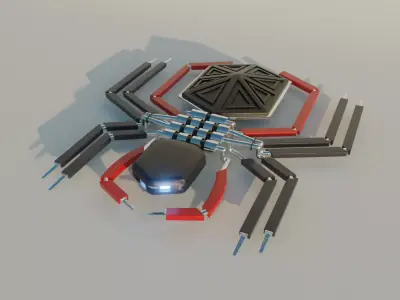 Spider Drone - Spider-Man Homecoming Free low-poly 3D model
