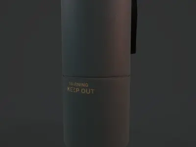 Smoke Grenade - Models and Textures Low-poly 3D model Low-poly 3D model