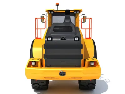 Wheel Loader Construction Machinery 3D model