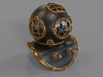 Diving Helmet 3D model order