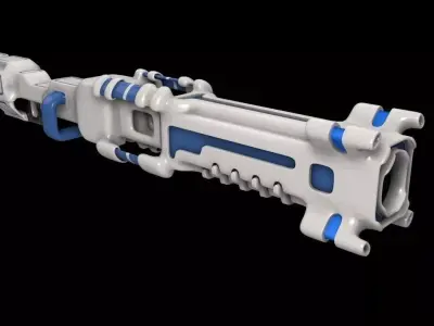 APS Weapon Free 3D model
