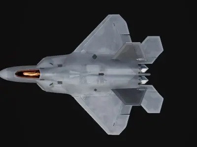 Military Aircraft - Vanguard of the Skies 3D model
