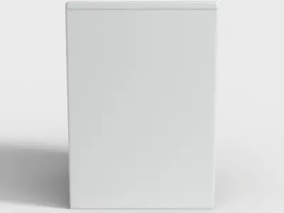 WHIRLPOOL WASHING MACHINE Low-poly 3D model