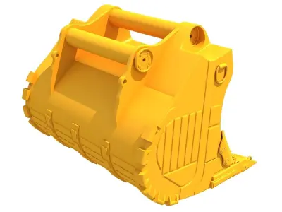 Excavator Bucket 3D model
