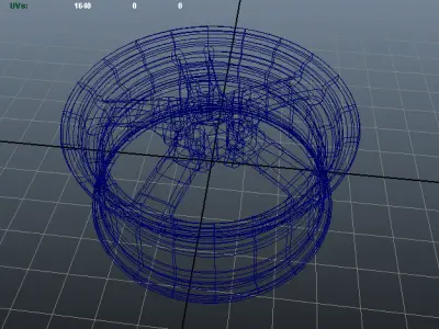 Wheel Free 3D model