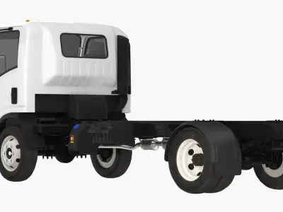  Commercial Truck Isuzu NPR 2018 Simple Interior 