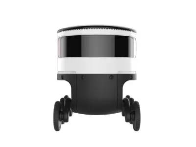 Delivery Robot White 3D model
