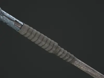 Spear Free low-poly 3D model purchase