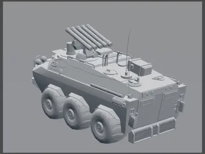 Armored Personal Carrier 3D model