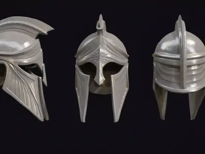 Iron Helmet 5 HP 3D print model