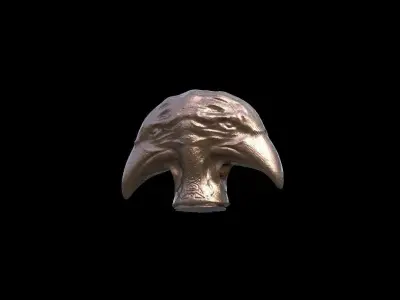 Thagner Sword Hilt Eagle 3D model