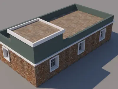 House for Video Games 3D model purchase
