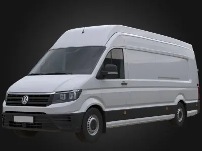VW Crafter 2 Van L5H4 MAXI 3D model