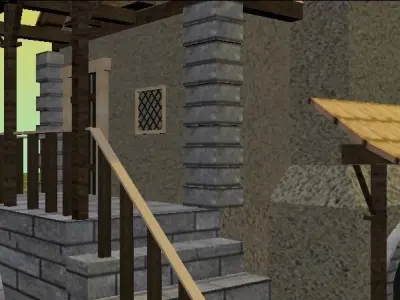 Old Home 3D Model Free 3D model