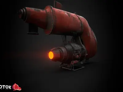 SandSpeeder  Low-poly 3D model