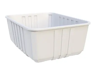 Plastic packaging 3D model