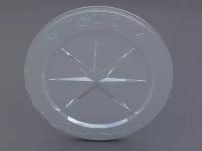 Mitsuoka Logo Set 3D model