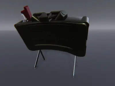 Claymore - M18 Mine Low-poly 3D model