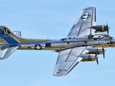 Boeing B-17 Flying Fortress 3D model buy
