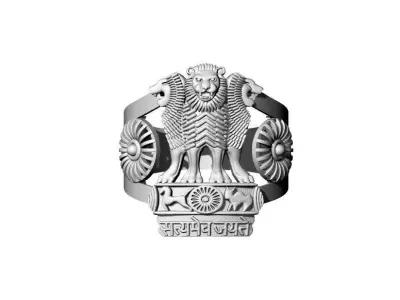 Ashoka Ring 3D print model 3D print model